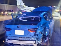 Plane Lands On Toyota Camrys Roof Mid-Traffic; New Visuals Emerge