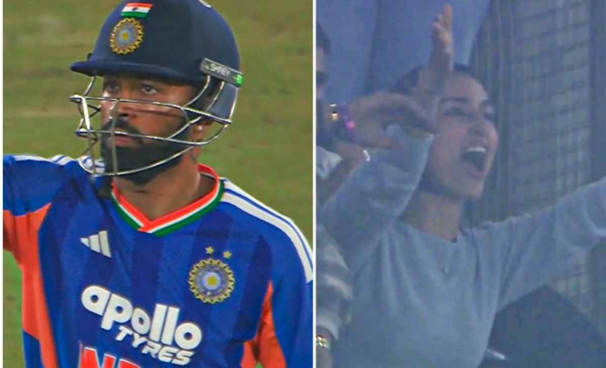 हार्दिक के तूफान पर वायरल हुआ गर्लफ्रेंड माहिका का रिएक्शन, Video देख कहेंगे हर जगह बॉस हैं पांड्या