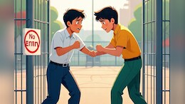 स्कूल के गेट पर पहुंचा छात्र, घात लगाकर बैठे 5 युवकों ने चाकू से कर दिया हमला