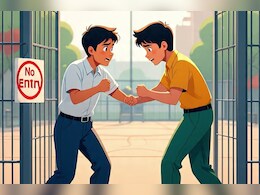 स्कूल के गेट पर पहुंचा छात्र, घात लगाकर बैठे 5 युवकों ने चाकू से कर दिया हमला