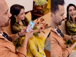 Samantha Ruth Prabhu Shows Off Her Mehendi To Raj Nidimoru As He Turns Photographer During Pre-Wedding Festivities. See Pics