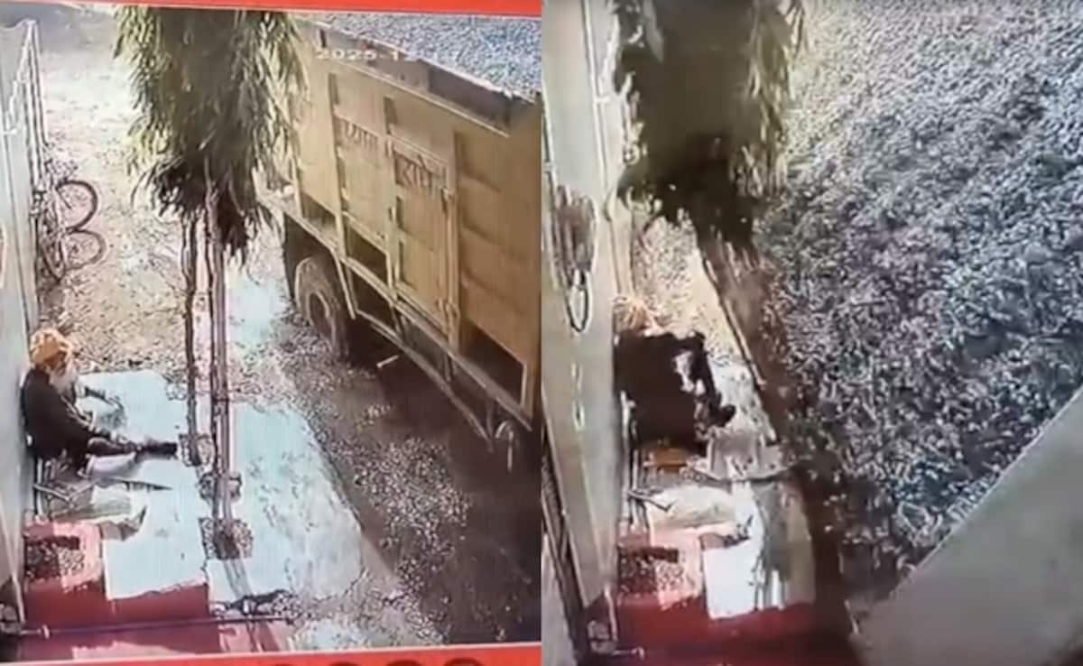 Madhya Pradesh Man, 90, Killed As Truck With Gravel Overturns On Him