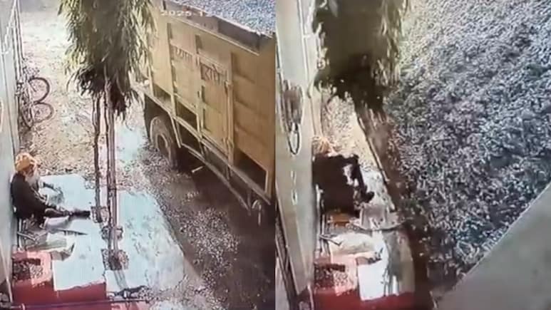 Madhya Pradesh Man, 90, Killed As Truck With Gravel Overturns On Him
