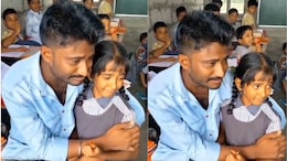 Viral Video: मॅम तिला मारू नका, कारण... वडिलांचे बोलणं ऐकून लेक रडू लागली अन् वर्गातही पसरली शांतता