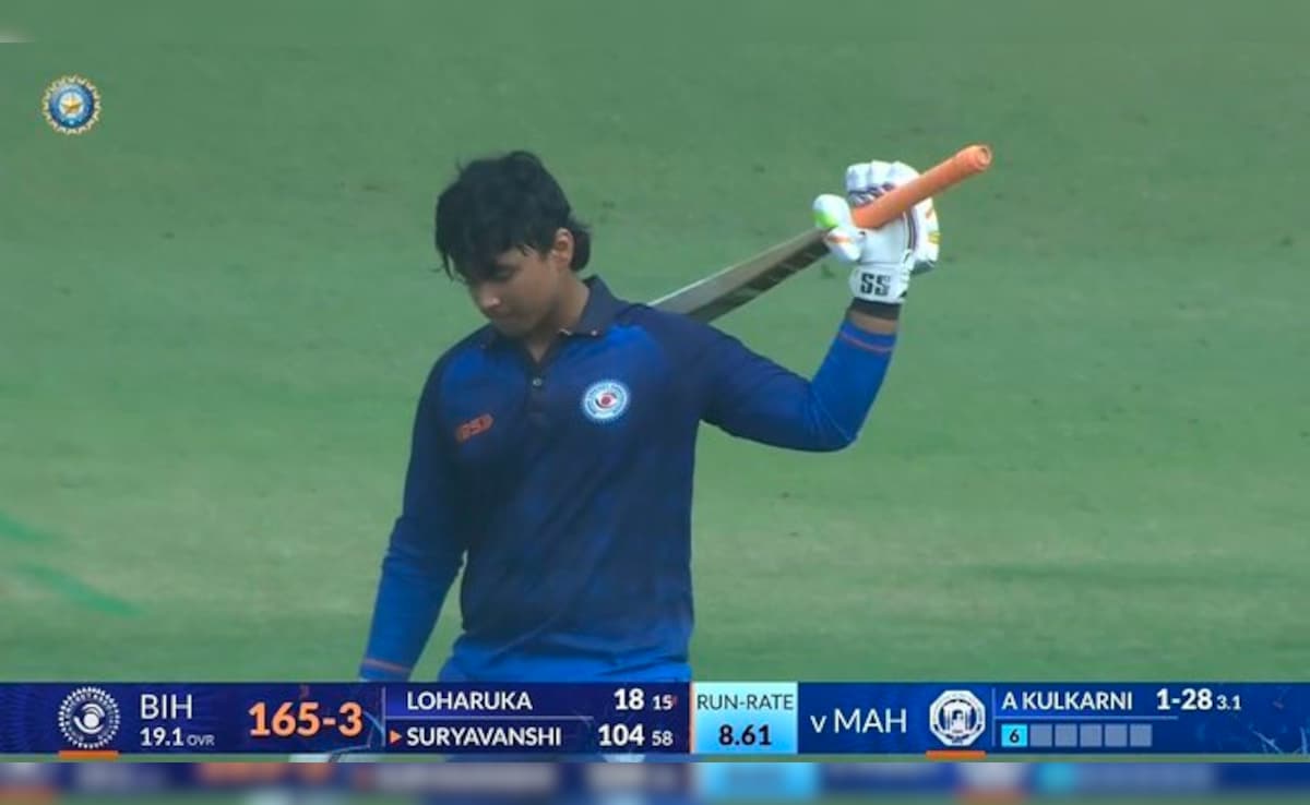 SMAT 2025: वैभव सूर्यवंशी का तूफानी शतक, T-20 में वर्ल्ड रिकॉर्ड बनाकर मचाया तहलका, ऐसा करने वाले दुनिया के पहले बल्लेबाज बने