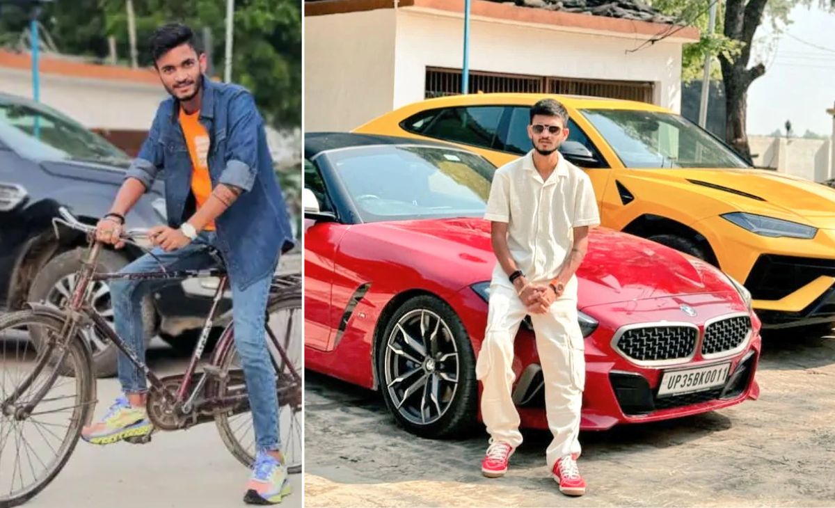साइकिल से लैंबॉर्गिनी, मर्सिडीज, क्रूज तक का सफर, कुछ ही सालों में उन्नाव के यूट्यूबर ने कैसे की इतनी कमाई?