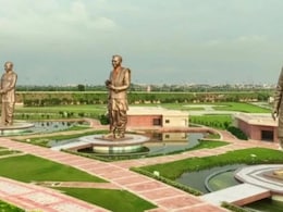 BJP, जनसंघ के 3 शिखर पुरुष, 65 फीट ऊंची कांसे की प्रतिमा, जानें कितना भव्य है लखनऊ का राष्ट्र प्रेरणा स्थल