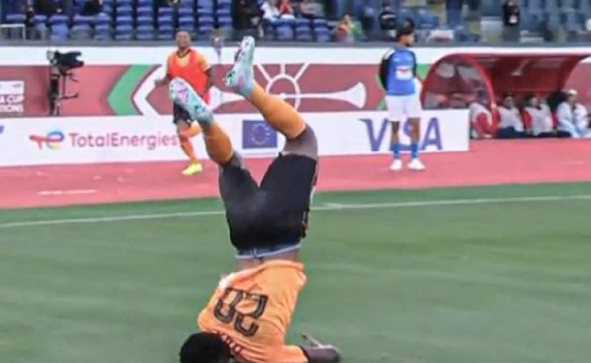 Ex-Premier League Stars Goal Celebration Goes Wrong, Almost Injures Himself - Video