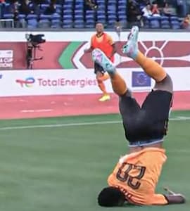 Ex-Premier League Stars Goal Celebration Goes Wrong, Almost Injures Himself - Video