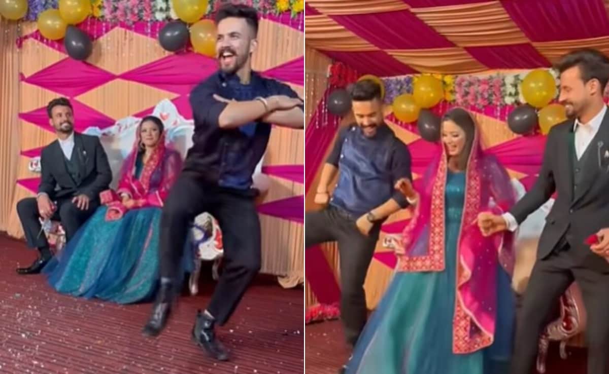 शादी में दोस्त कर रहा था भांगड़ा, दूल्हे से नहीं हुआ कंट्रोल, फिर देवर-भाभी ने किया ऐसा डांस, सात जन्म तक नहीं भूलेंगे लोग 