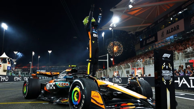Lando Norris Crowned 35th F1 World Champion Title In Abu Dhabi By 2 Points Over Max Verstappen