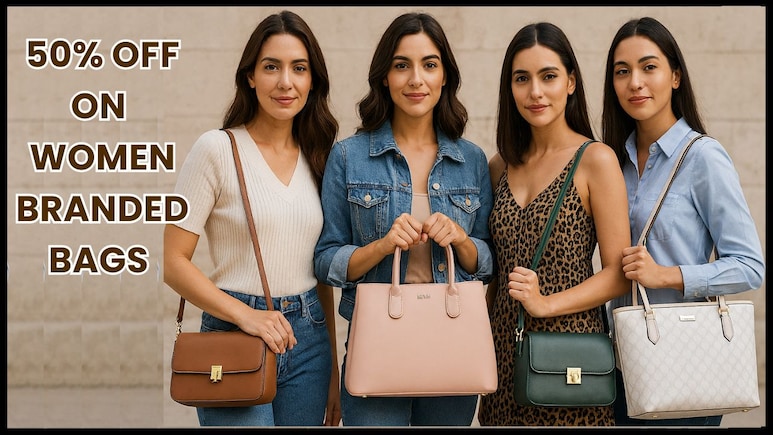 Amazon Wardrobe Refresh Sale: स्लिंग बैग से लेकर हैंडबैग तक, खरीदें ब्रांडेड बैग्स 50% से ज़्यादा डिस्काउंट में