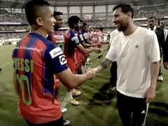Lionel Messi GOAT Tour Of India, LIVE Updates: Lionel Messi Plays Football Rondos With Kids After Meeting Sunil Chhetri