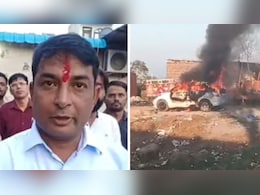 नरेश मीणा पर बारां में हमला, सरपंच की गाड़ी में आगजनी; समर्थकों संग SP ऑफिस पहुंचे