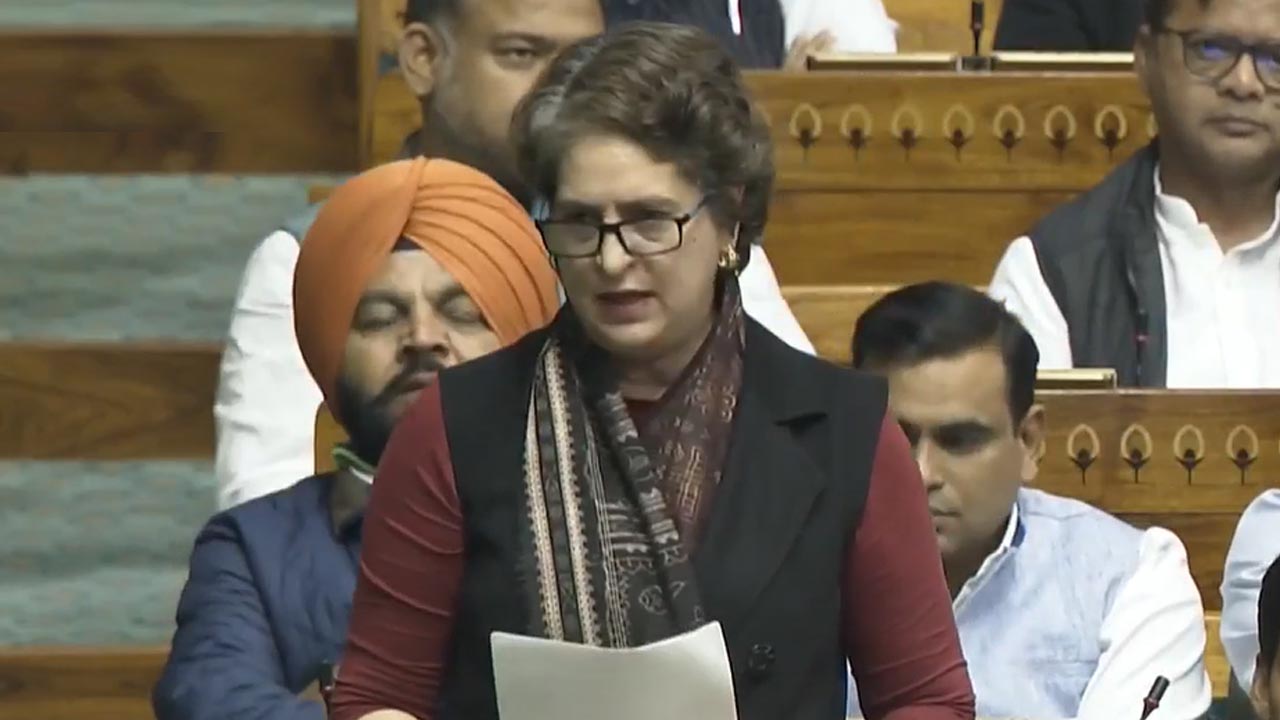 "Vande Mataram A Part Of India's Soul": Priyanka Gandhi Vadra