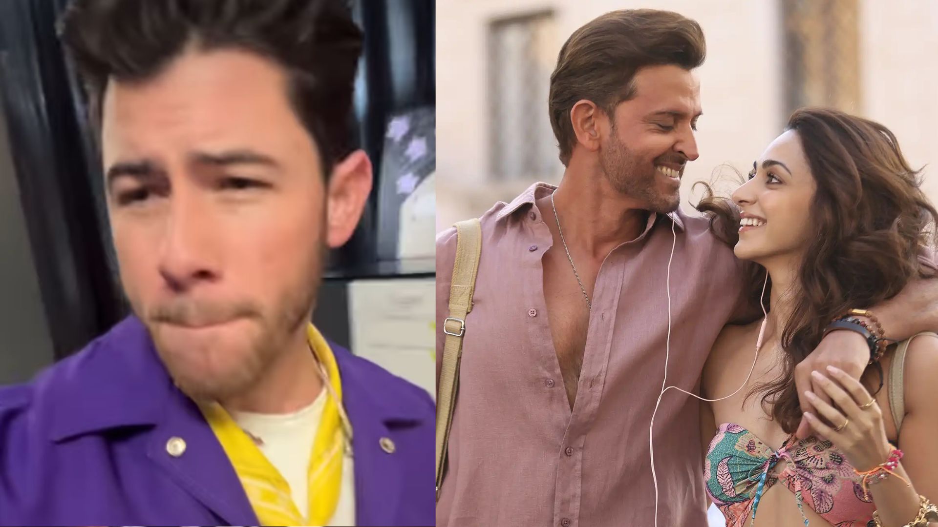 Nick Jonas Uses A <i>War 2</i> Song To Prep For His Shows, Hrithik Roshan And Kiara Advani React