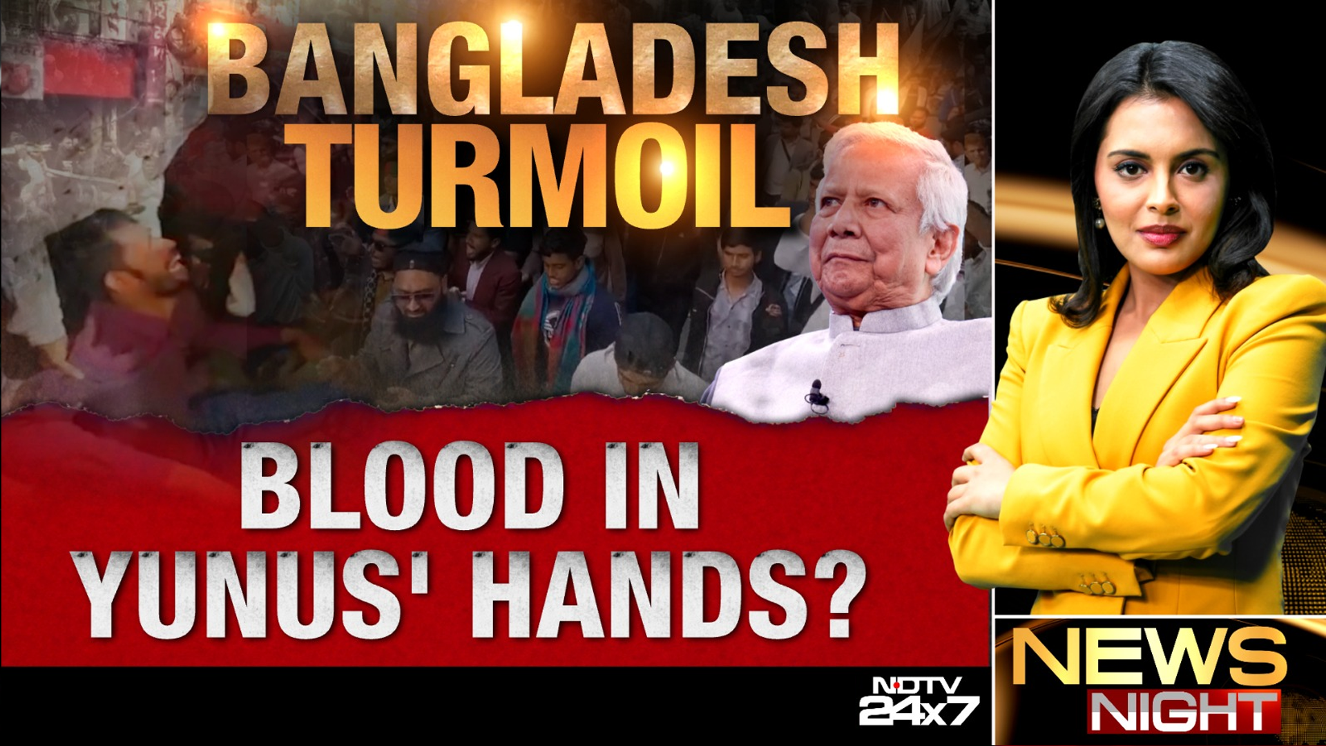 Bangladesh Turmoil: Blood In Yunus' Hands?
