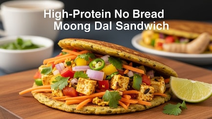 High-Protein Moong Dal Sandwich: A No-Bread Breakfast That Keeps You Full