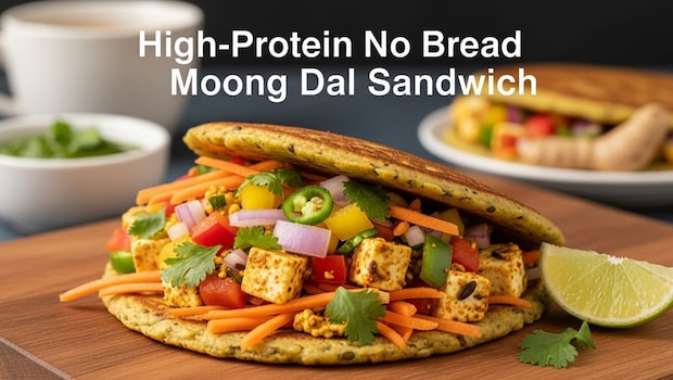 High-Protein Moong Dal Sandwich: A No-Bread Breakfast That Keeps You Full