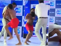 Video: Ramdev Challenges Journalist To Wrestle, What Happens Next