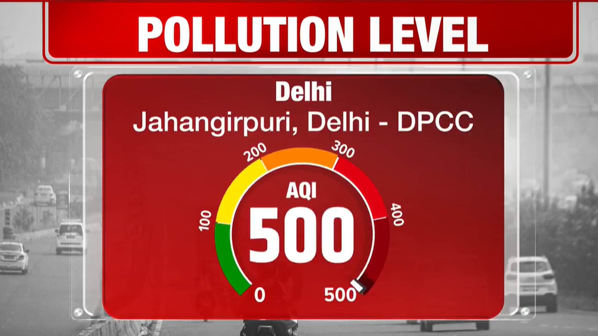 Video: Delhi Pollution Emergency: 4 Stations Hit AQI 500