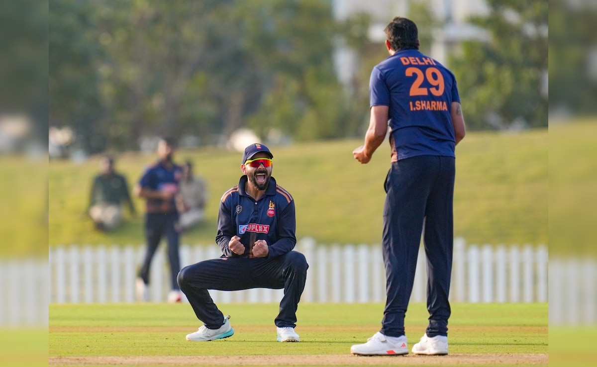 PICS: घरेलू मैच ही क्यों न हो, विराट में जोश फुल है, आज की यह तस्वीरें देखिए