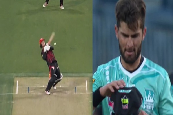 Video: 16 गेंद पर 43 रन,  BBL में शाहीन अफरीदी की हुई घनघोर बेइज्जती, बीच ओवर में गेंदबाजी करने से रोका गया