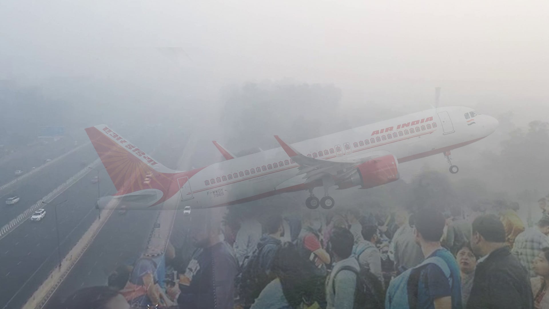 Video: Delhi Chokes Under Smog: Thousands Of Passengers Stranded At Airport