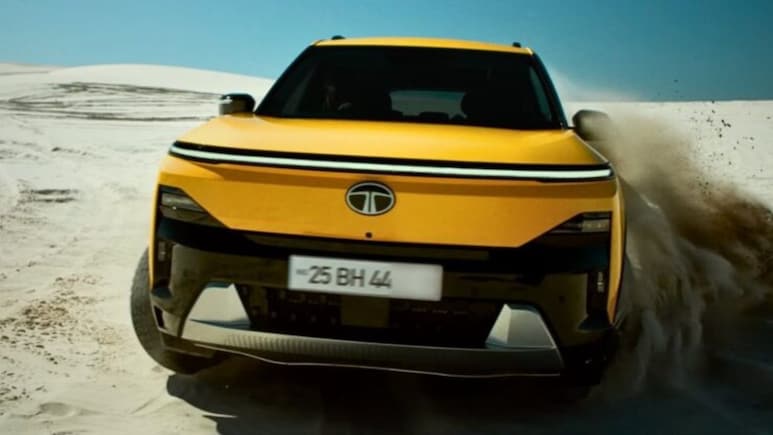 Tata Sierra EV Snapped Testing In India; Here's What We Know So Far