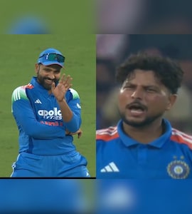 "I Am Very Bad": Kuldeep Yadav Reacts After Rohit Sharma Mocks Excessive Appeal For DRS, Virat Kohli Does This