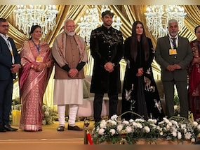 Neeraj Chopra And Wife Himani Host Marriage Reception, PM Narendra Modi Attends Event. See Photos