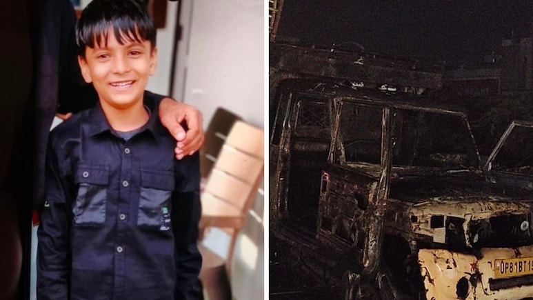 भरतपुर: बिजली विभाग की गाड़ी से टकराई स्कूटी, 9 साल से बच्चे की दर्दनाक मौत; लोगों ने बोलेरो में लगाई आग