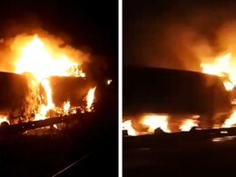 भारतमाला एक्सप्रेस-वे पर ट्रक हादसे में बड़ा अपडेट, जिंदा जल गया बीकानेर का ड्राइवर