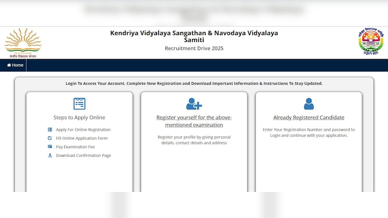 KVS & NVS Recruitment 2025: Registration For Teaching And Non-Teaching Posts Closes Today