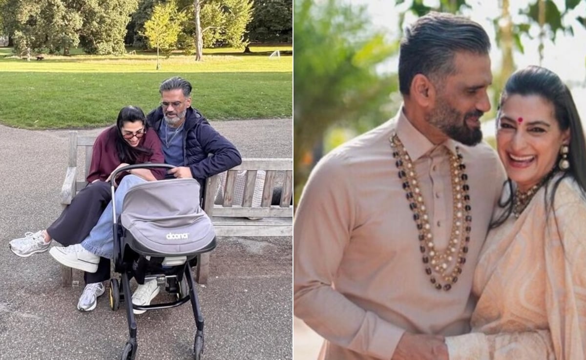 43वीं एनिवर्सरी पर रोमांटिक हुए सुनील शेट्टी, वाइफ माना और नातिन के साथ शेयर की फोटो, लिखा- पहले तुम मेरी क्रश