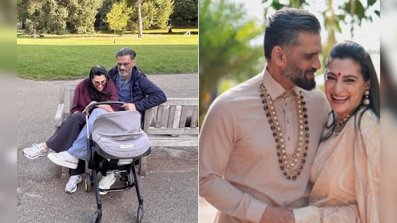 43वीं एनिवर्सरी पर रोमांटिक हुए सुनील शेट्टी, वाइफ माना और नातिन के साथ शेयर की फोटो, लिखा- पहले तुम मेरी क्रश थीं