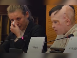 Video: Interpreter Weeps As Ukrainian Boy Recounts Russian Bombing Horror