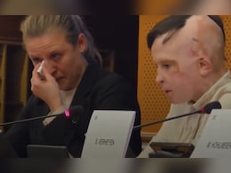 Video: Interpreter Weeps As Ukrainian Boy Recounts Russian Bombing Horror