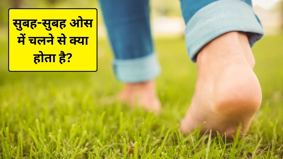 सुबह-सुबह ओस में चलने से क्या फायदा होता है? नंगे पैर घास पर चलने से क्या होता है, डॉक्टर से जानिए फायदे