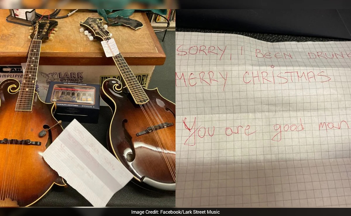 Thief Returns Stolen Mandolins to New Jersey Store with Drunken Apology