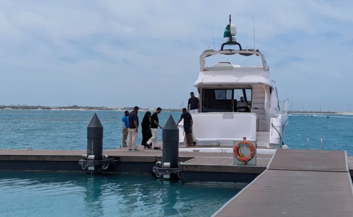 Speedboat from Red Sea Welcome Centre to resorts in Red Sea. Photos: Ananya Bhattacharya 