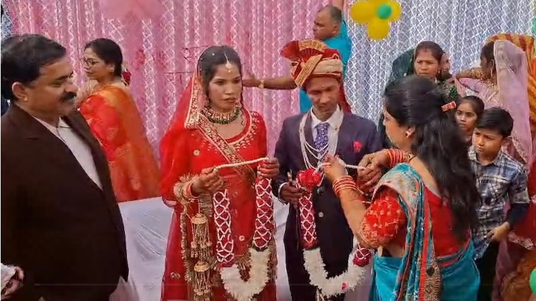 कोटा में मूकबधिर युवती की अनोखी शादी, कोर्ट के प्रोटोकॉल ने किया कन्यादान... पुलिस और अधिकारी बने मेहमान