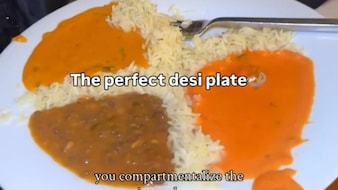 Viral Hack Shows How To Arrange Buffet Food For The 'Perfect Desi Plate'
