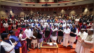 NDA संसदीय दल की बैठक में बंगाल चुनाव पर मंथन, PM मोदी ने सांसदों को दिया ये टास्क