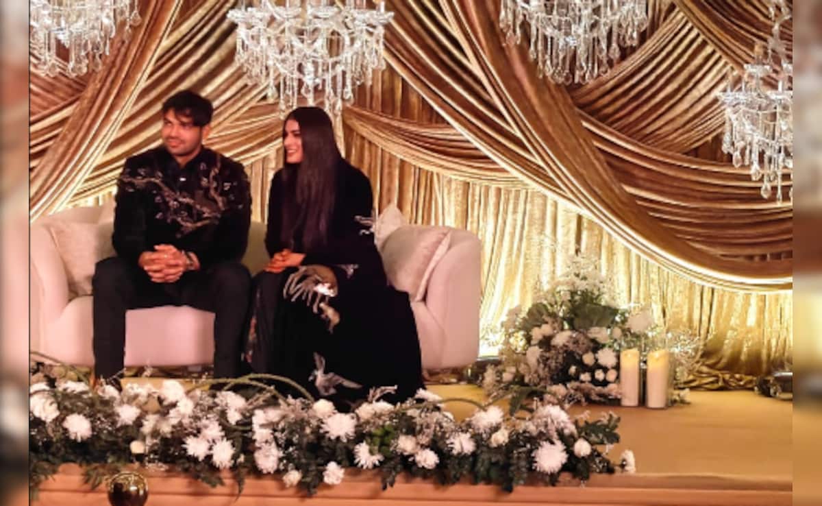 Neeraj Chopra And Wife Himani Host Marriage Reception, PM Narendra Modi Attends Event. See Photos