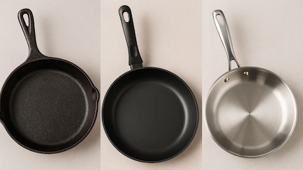 Cast Iron vs Non-Stick vs Stainless Steel: Which Cookware Is Best For Cooking