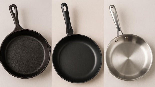 Cast Iron vs Non-Stick vs Stainless Steel: Which Cookware Is Best For Cooking