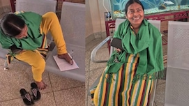 बिना हाथों के पैरों से लिखकर पूरी की ग्रेजुएशन और बनीं टीचर, आज दिव्यांग बच्चों की सेवा करती हैं लक्ष्मी