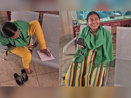 बिना हाथों के पैरों से लिखकर पूरी की ग्रेजुएशन और बनीं टीचर, आज दिव्यांग बच्चों की सेवा करती हैं लक्ष्मी