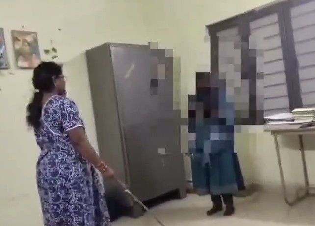 On Camera, Warden Assaults Student, Hits Her With Stick At Telangana Hostel